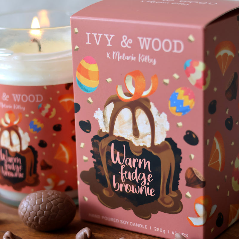 Limited Edition Easter Candle - Warm Fudge Brownie
