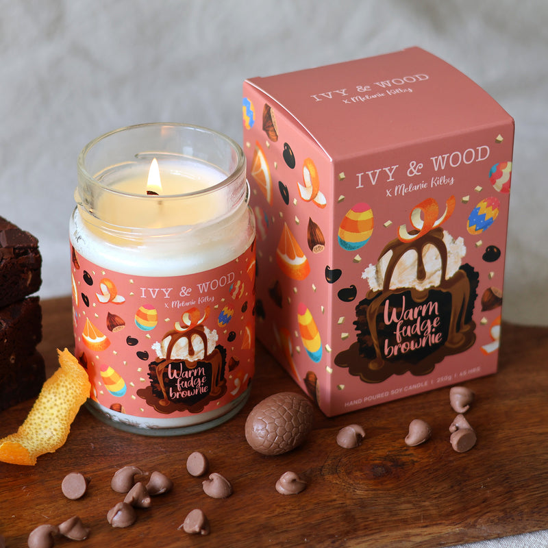 Limited Edition Easter Candle - Warm Fudge Brownie