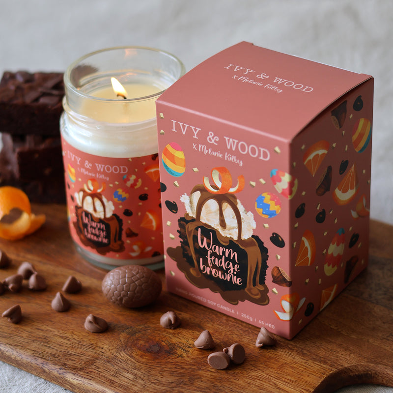 Limited Edition Easter Candle - Warm Fudge Brownie