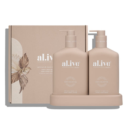 Wash & Lotion Duo - Apricot & Sweet Fig