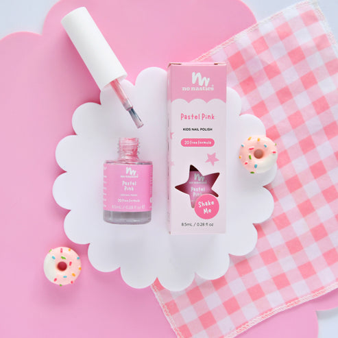 Water-Based Kids Nail Polish - Pastel Pink