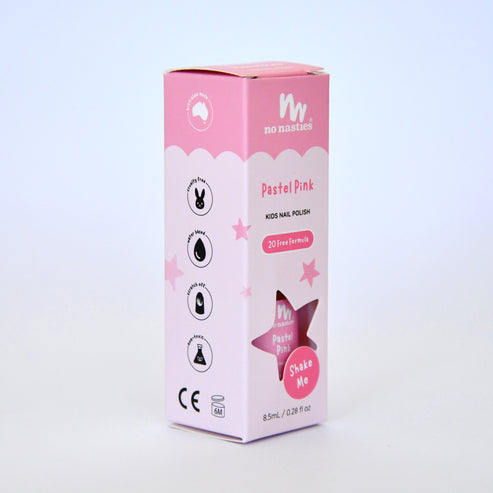 Water-Based Kids Nail Polish - Pastel Pink