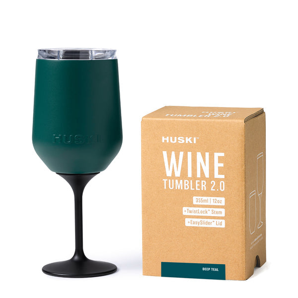 Huski Wine Tumbler 2.0 - (Deep Teal (Limited Release)