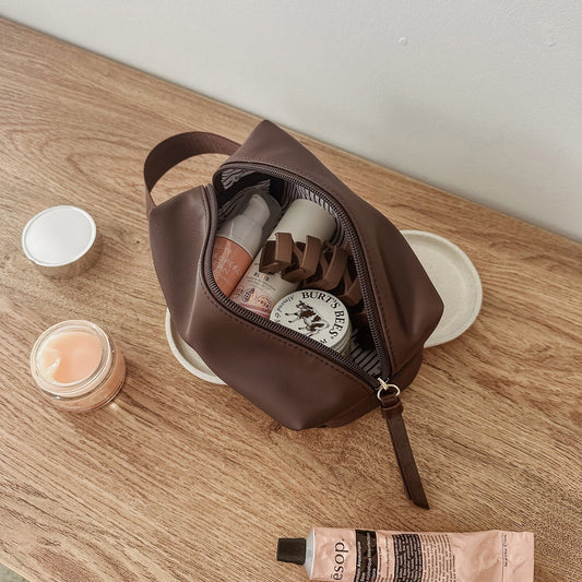 Xena Cosmetic Case - Chocolate