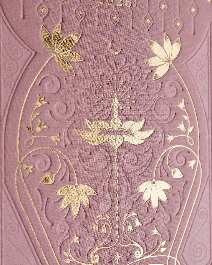 2026 Year Of Growth Book - Vintage Rose