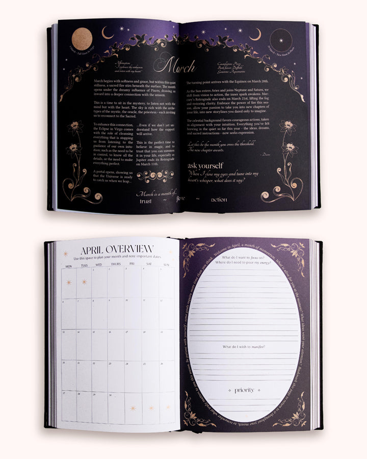 2026 Year Of Growth Book - Rich Burgundy