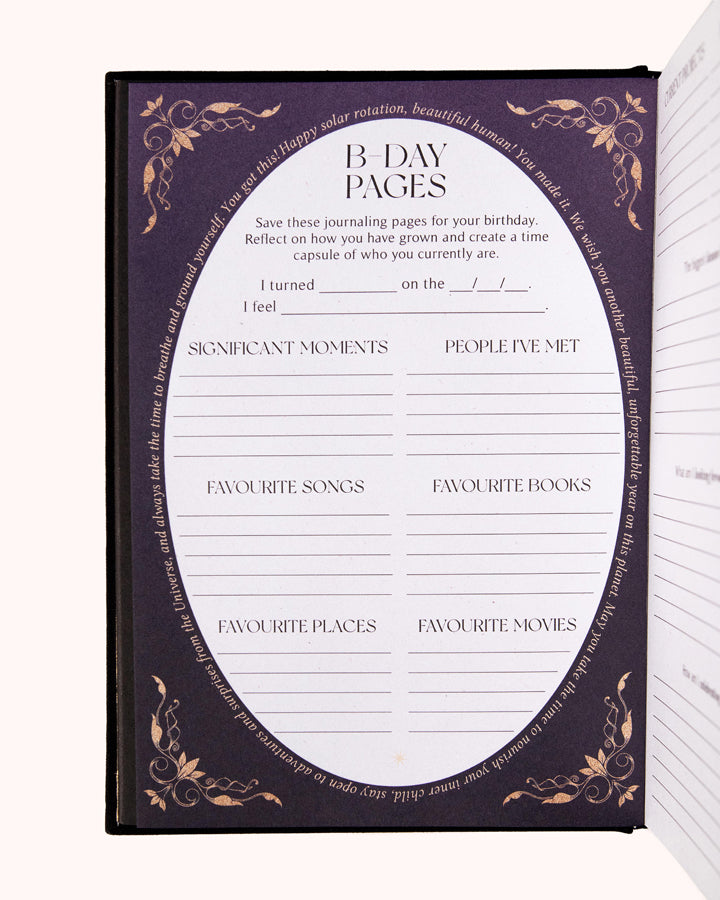 2026 Year of Growth Book - Onyx Black