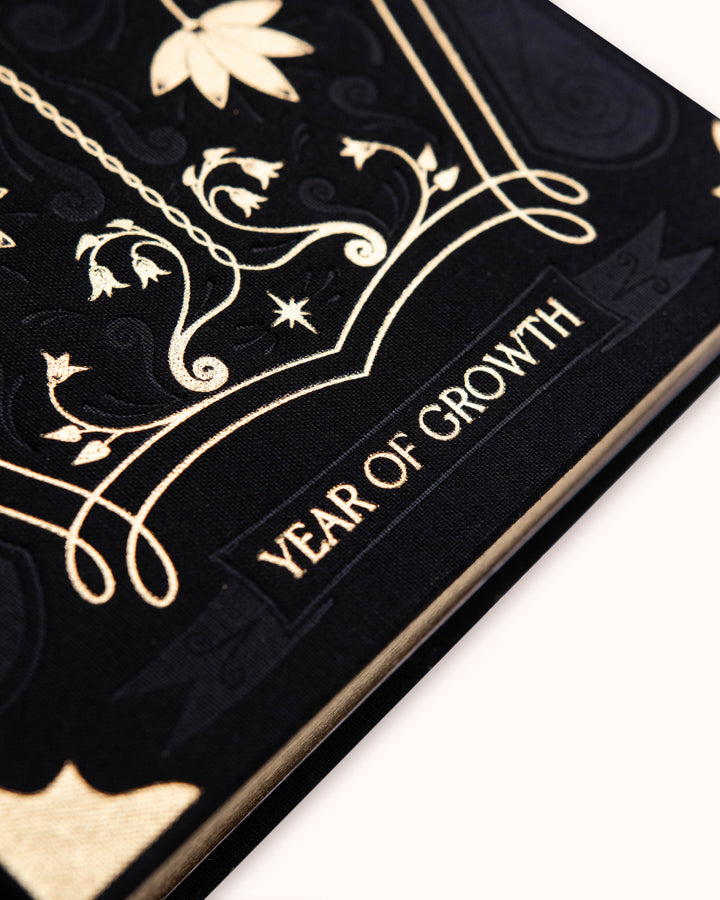 2026 Year Of Growth Book - Rich Burgundy