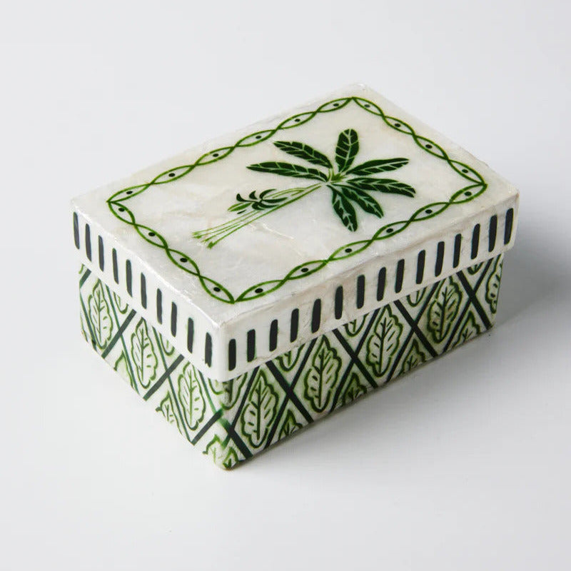 Atlantic Palm Box - Green
