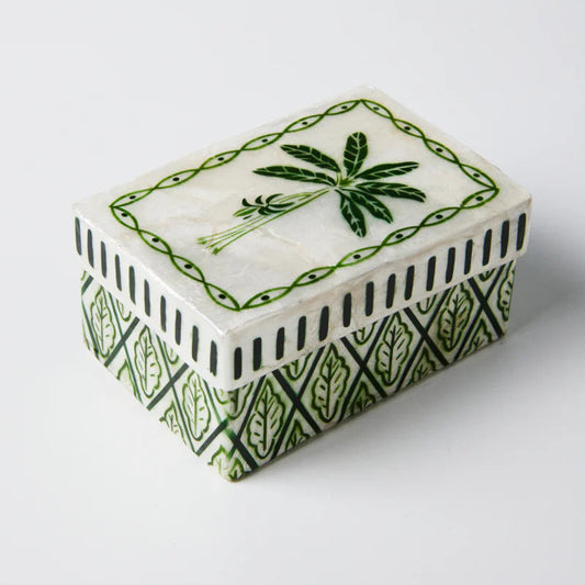 Atlantic Palm Box - Green