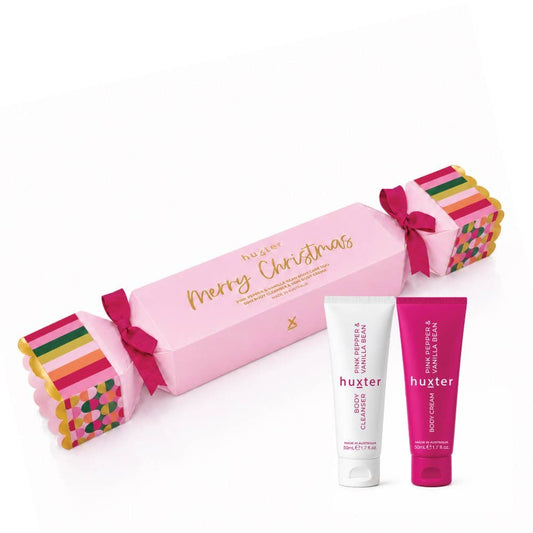 Body Care Duo Bon Bon - Body Cleanser 50mL & Body Cream 50mL - Pink Pepper & Vanilla Bean