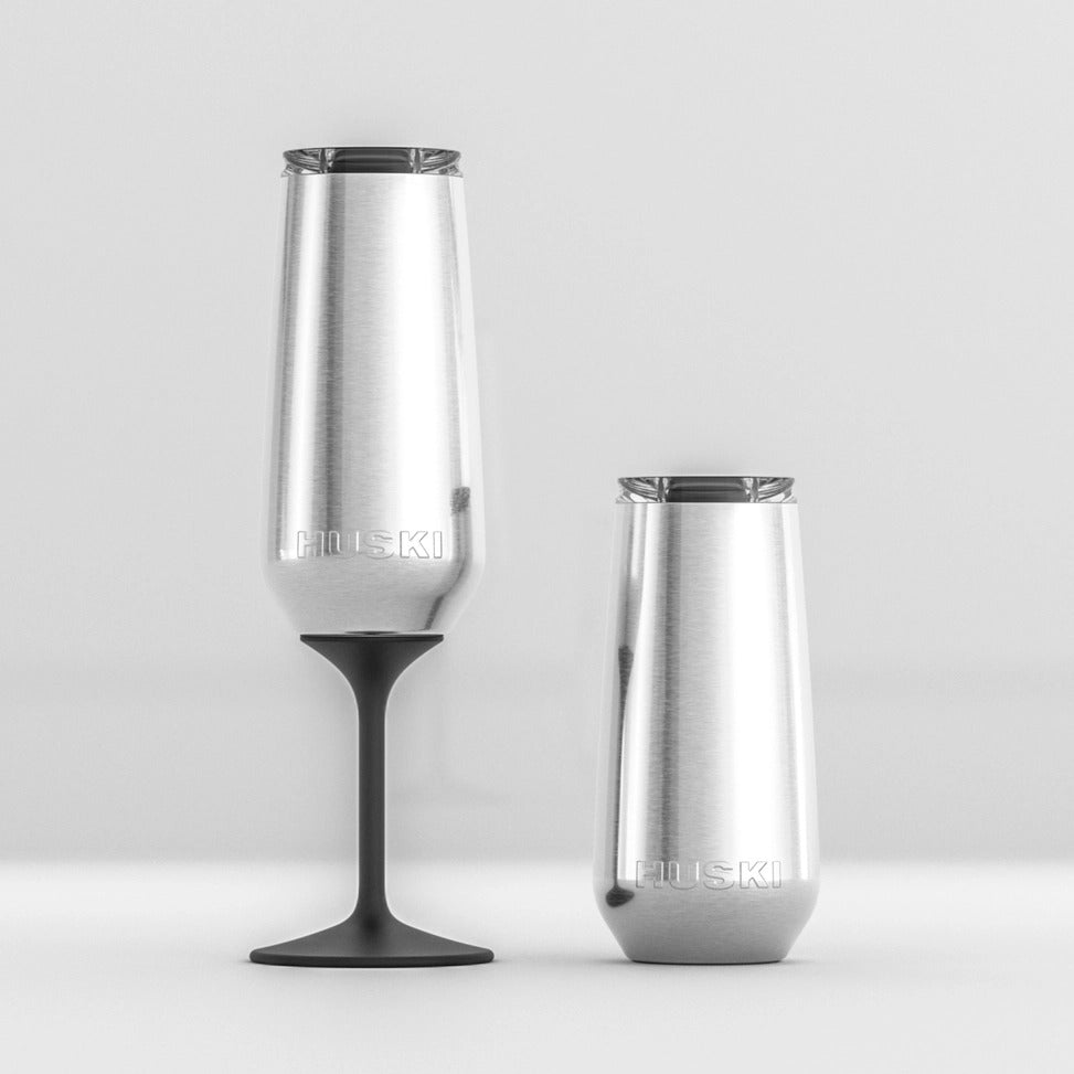 Huski Champagne Flute - Turquoise