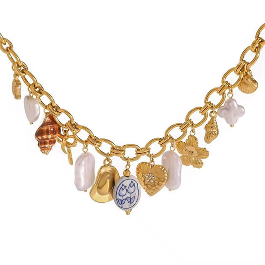 Charm Necklace - Multi