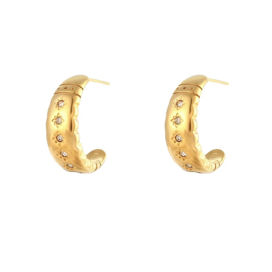 Costa Earrings - Gold
