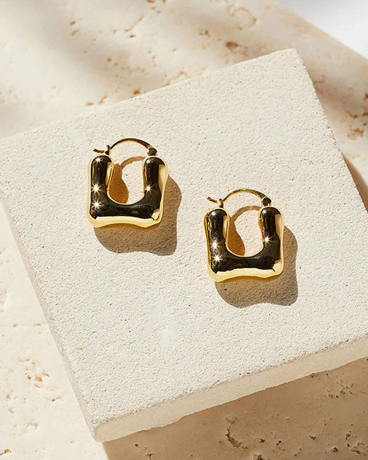 Dara Earrings - Gold