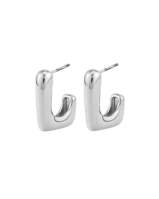 Dione Hoops - Silver