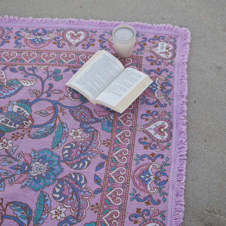 Woven Picnic Rug - Dusk