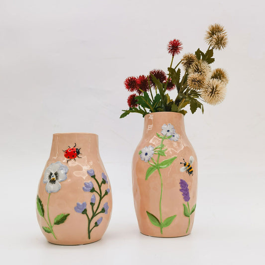 Ella Vase - Pink 22cm