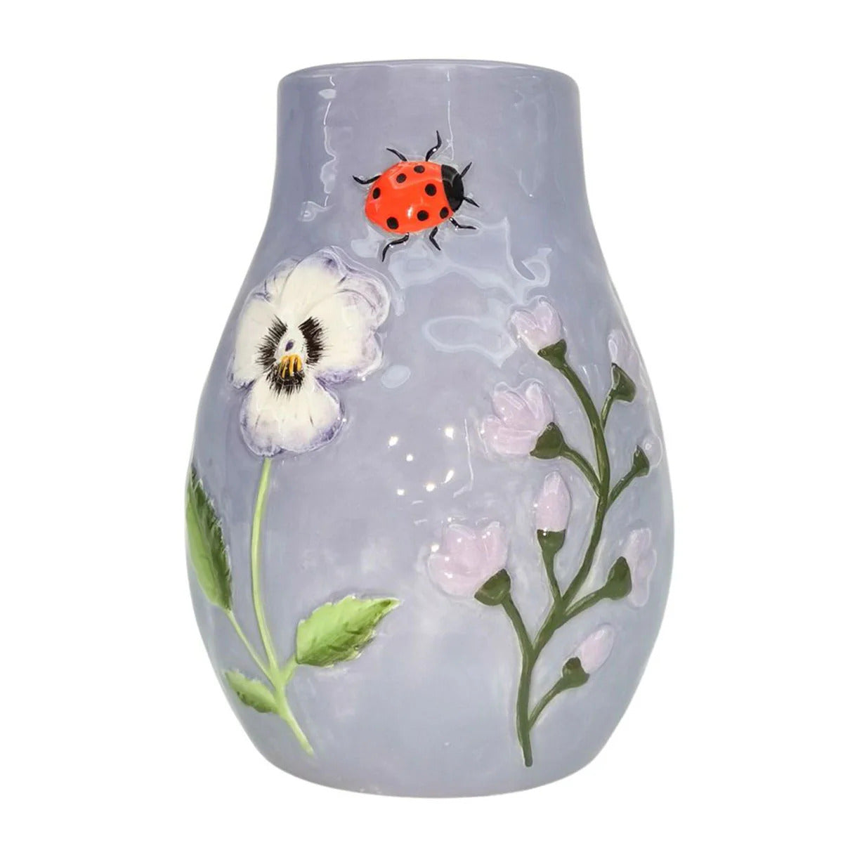Ella Vase - Mauve 18cm