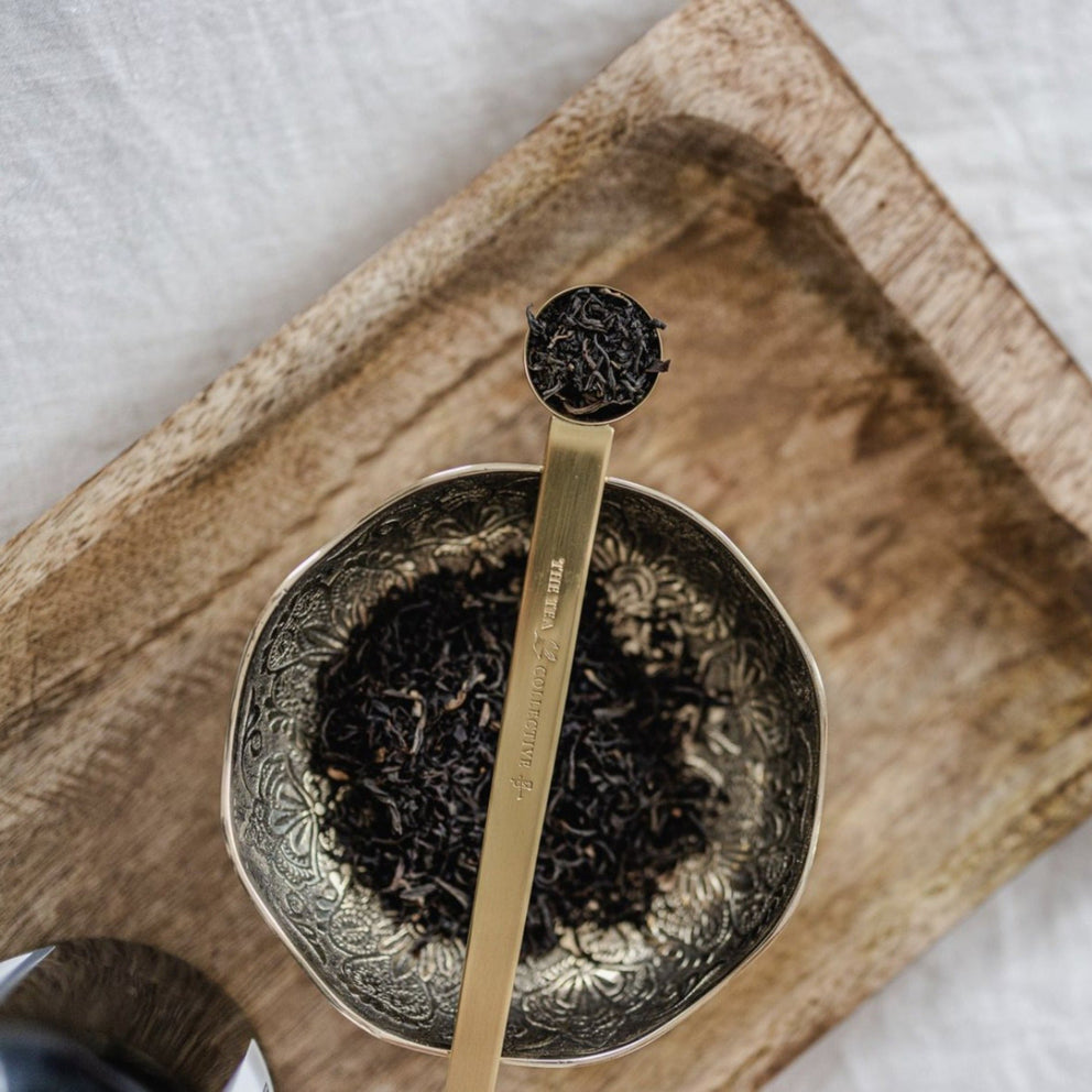 Engraved Tea Collective Spoon - Gold