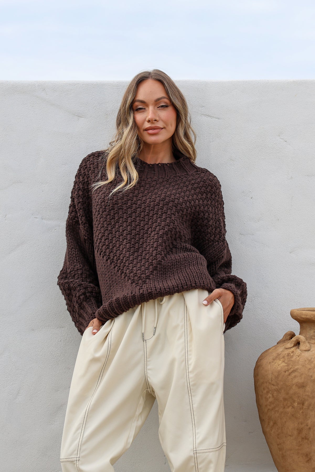 Getaway Block Knit