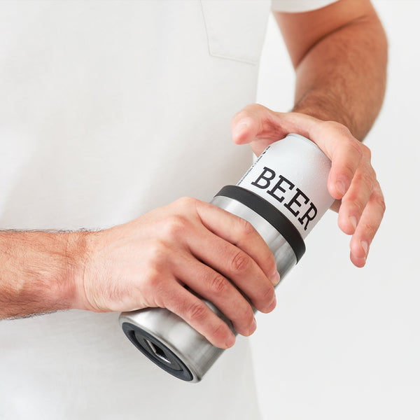 Huski Beer Cooler 2.0 - Powder Pink