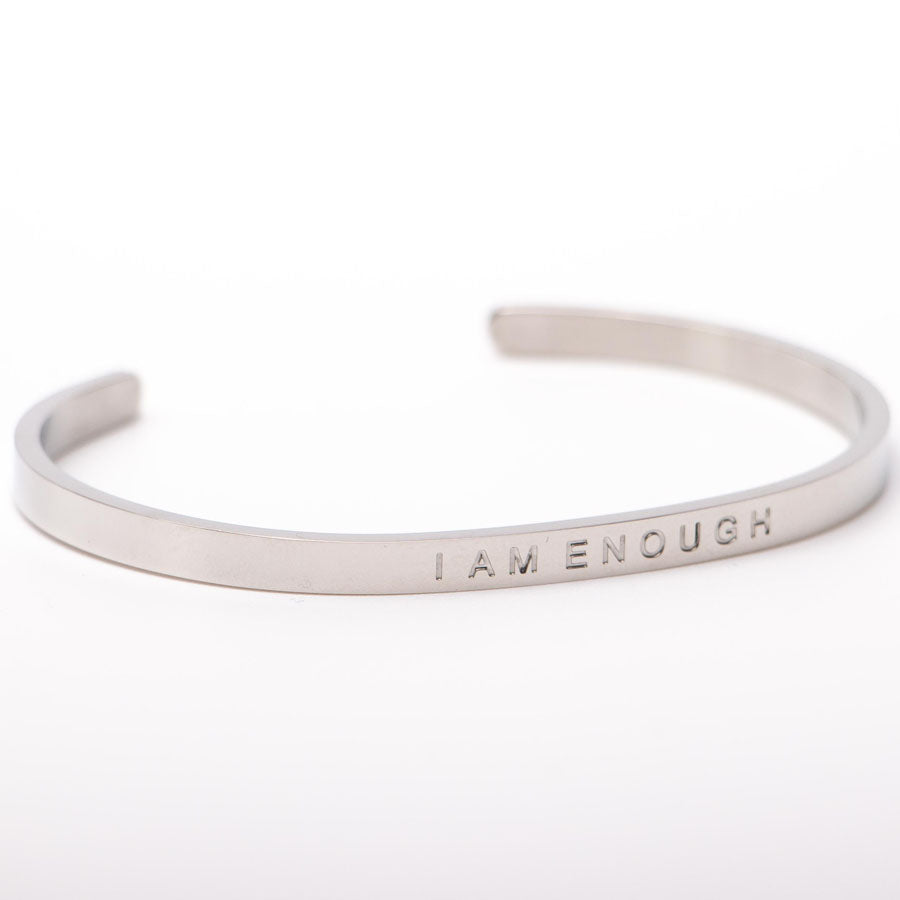 I Am Enough - Engraved Bangle