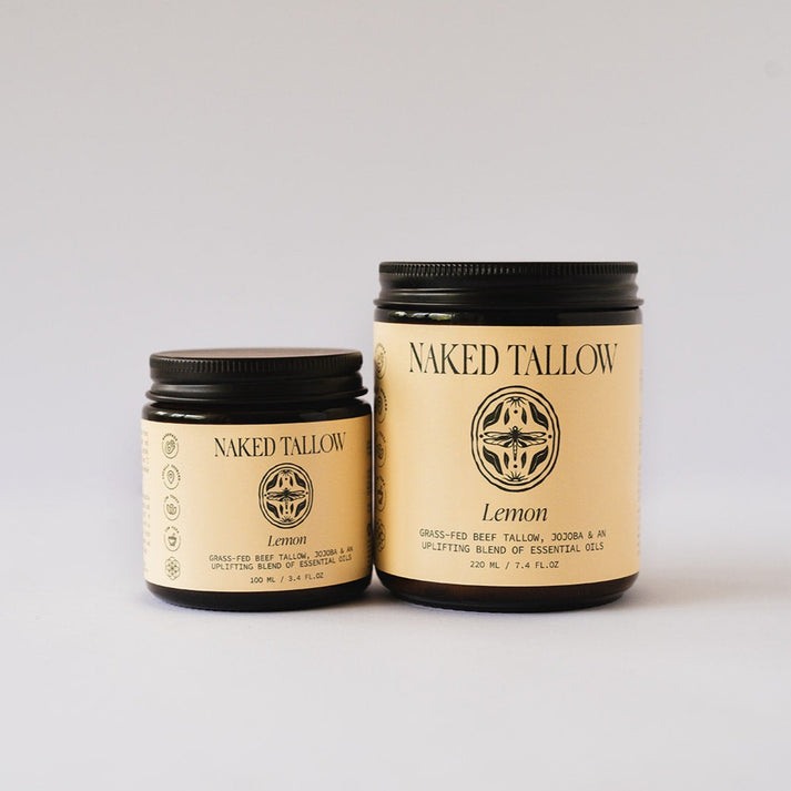 Naked Tallow Cream - Lemon 100mL