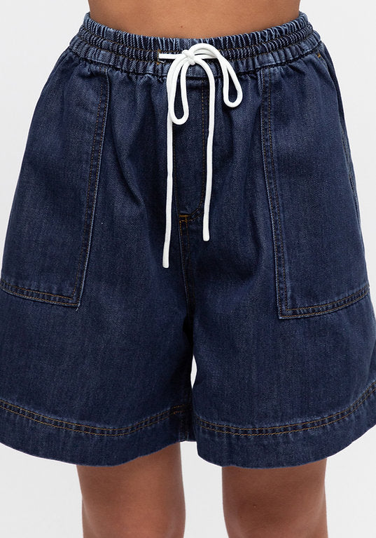 Mirage Denim Short - Dark Blue