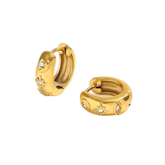 Mahina Earrings - Gold