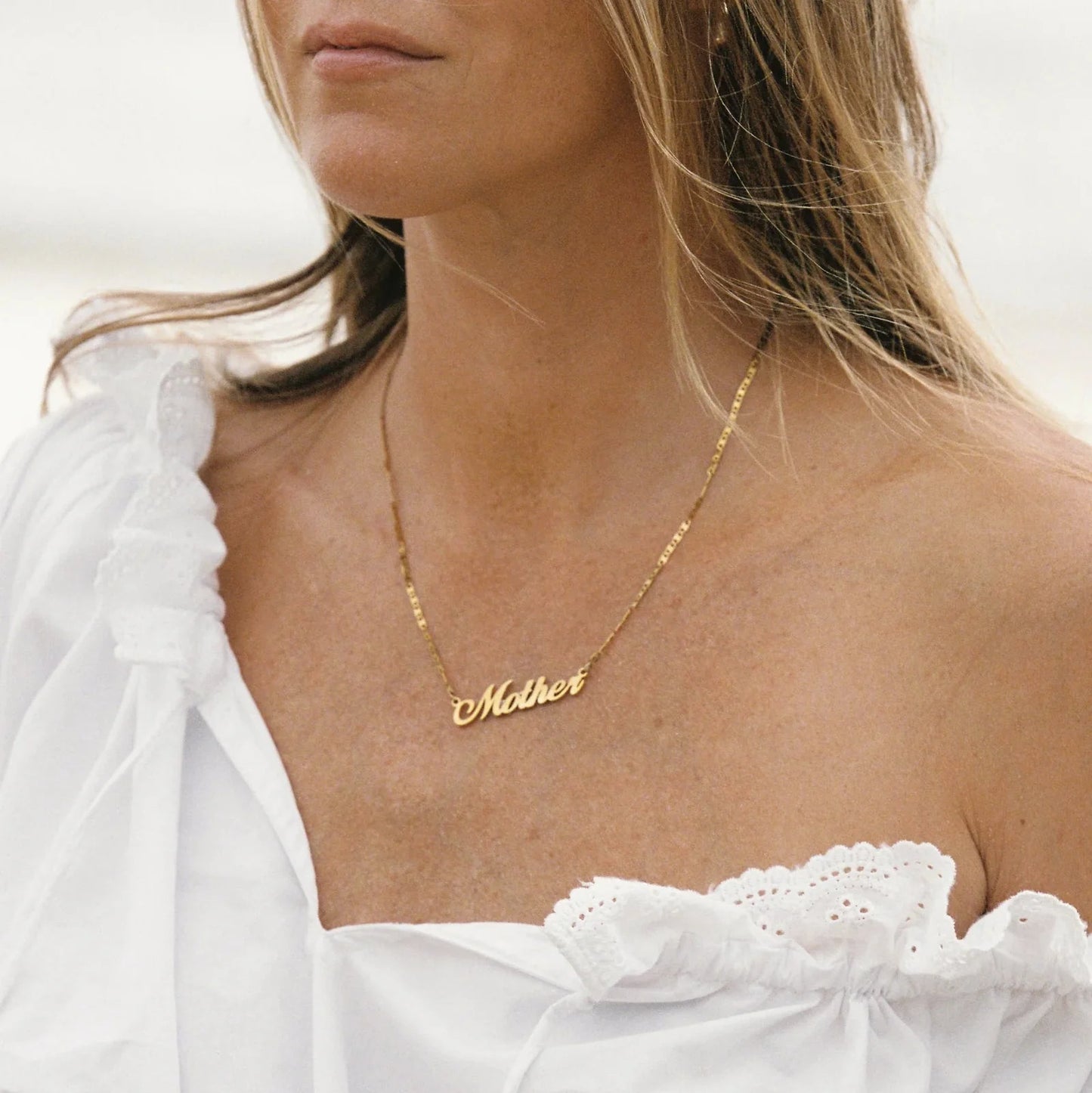 Mother Necklace - 18k Gold Plated