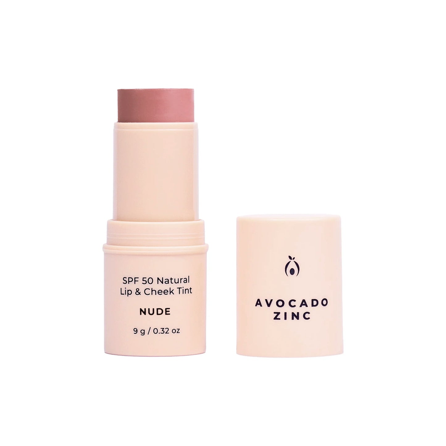 SPF 50+ Natural Lip & Cheek Tint - Nude 9g