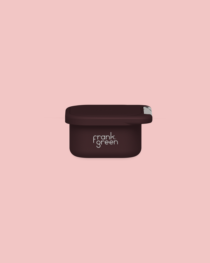 21oz Silicone Lid Snack Container - Chocolate