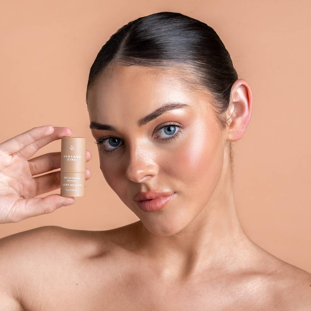 SPF 50 Natural Bronzer - Medium-Dark