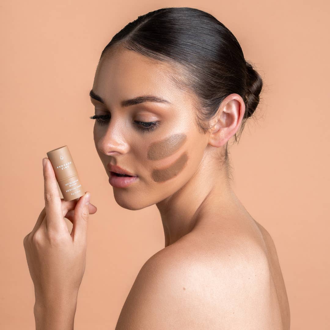 SPF 50 Natural Bronzer - Medium-Dark