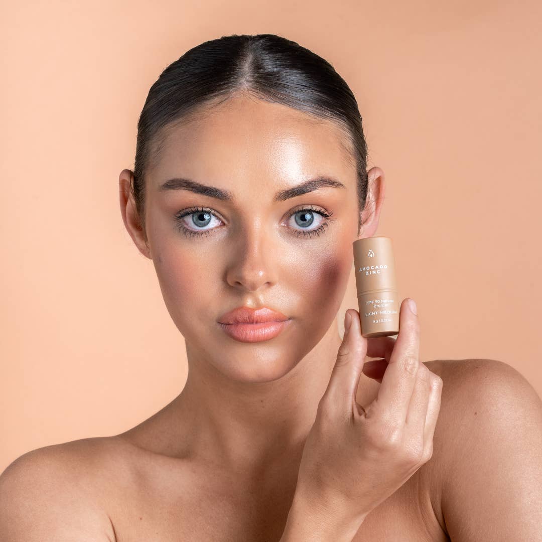 SPF 50 Natural Bronzer - Medium-Dark