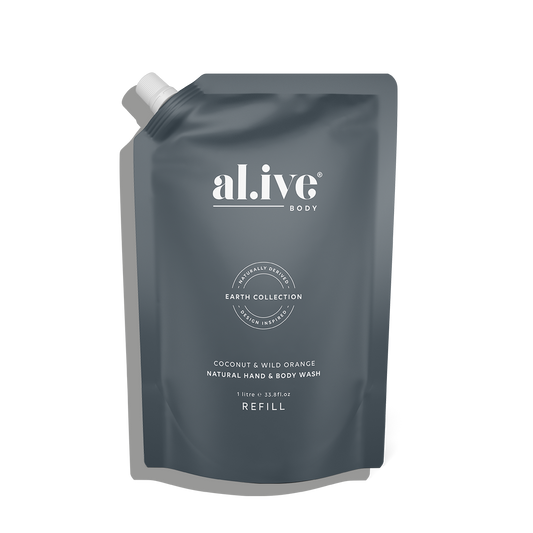 1 Ltr Wash Refill - Coconut & Wild Orange