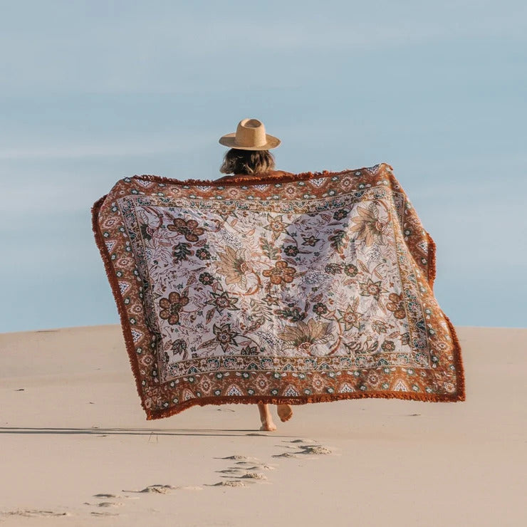 Woven Picnic Rug - Willow